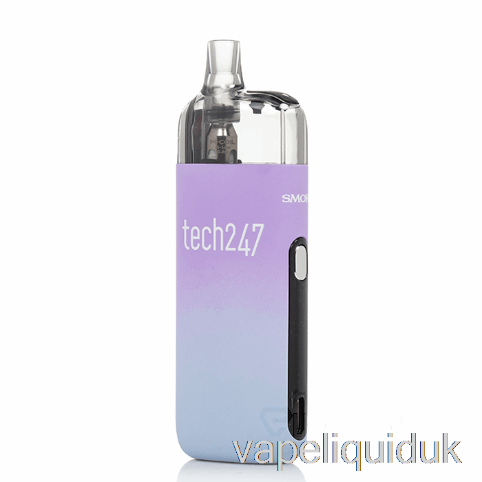 SMOK TECH247 30W Pod Kit Purple Blue Vape Liquid